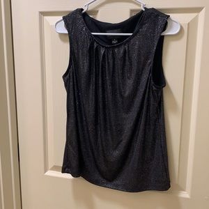 Black sparkly top